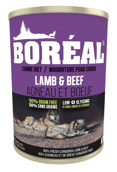 Boréal Functional Canned Dog Food, Big Bear Lamb & Beef