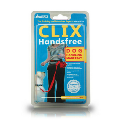 Clix Handsfree Walking Belt For 1 or 2 Dogs, Small To Large, Adjustable