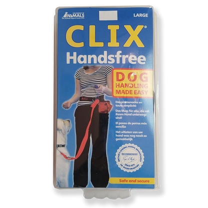 Clix Handsfree Walking Belt For 1 or 2 Dogs, Small To Large, Adjustable