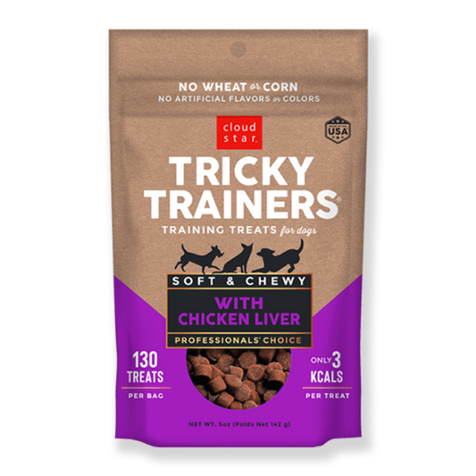 Cloud Star Tricky Trainers Soft & Chewy Chicken Liver (396g)