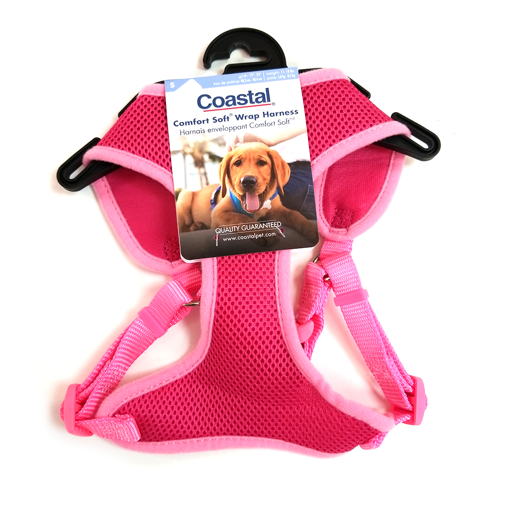 Coastal Comfort Soft Wrap Harness, Pink