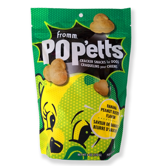 Fromm Pop'etts Cracker Snacks Banana Peanut Buster (170g)