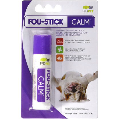 Fou Stick Calm Baume apaisant naturel pour animaux de compagnie (5,5 oz) 