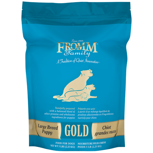 Famille Fromm, chiot de grande race Gold