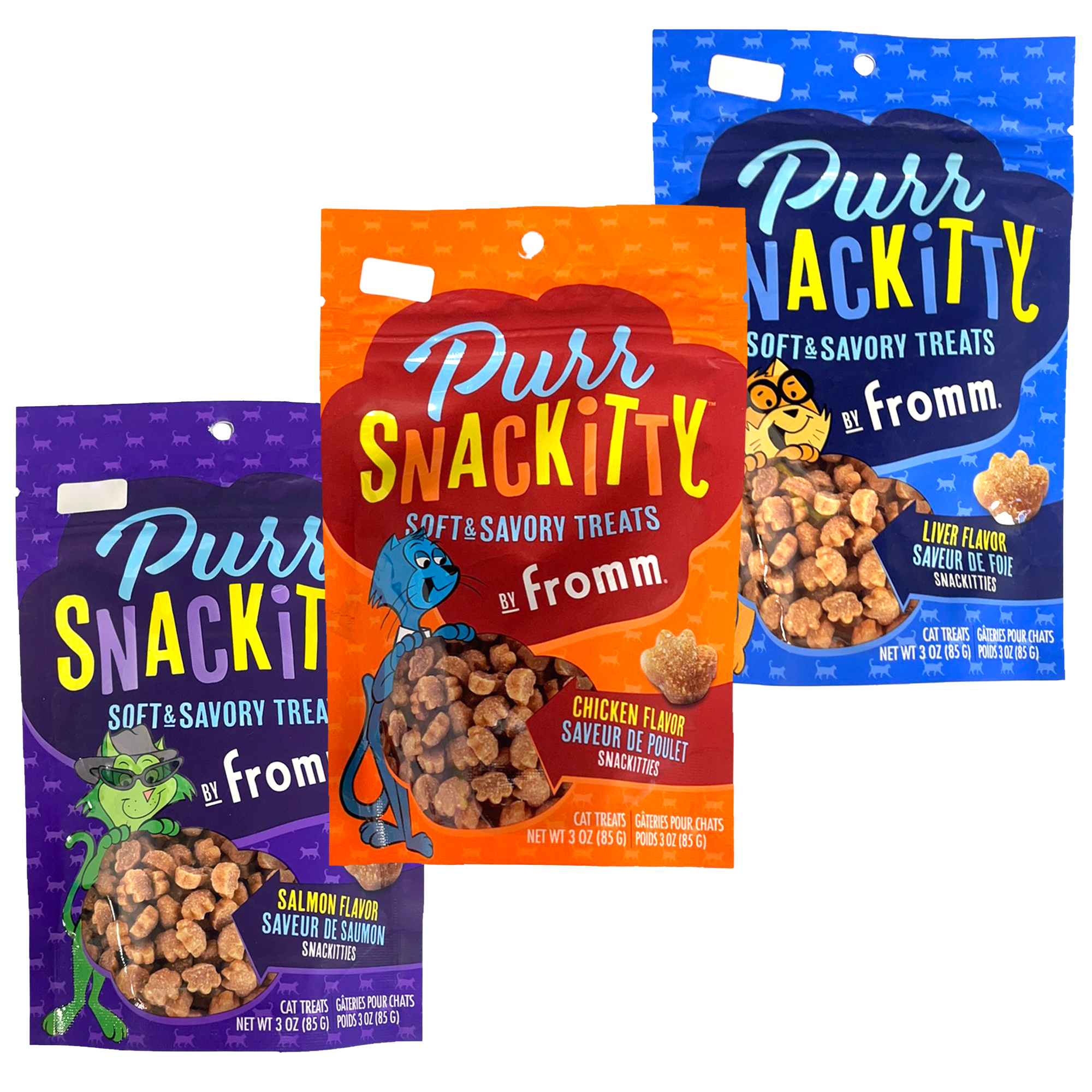 Fromm Purr Snackitty Soft & Savory Cat Treats, 85g