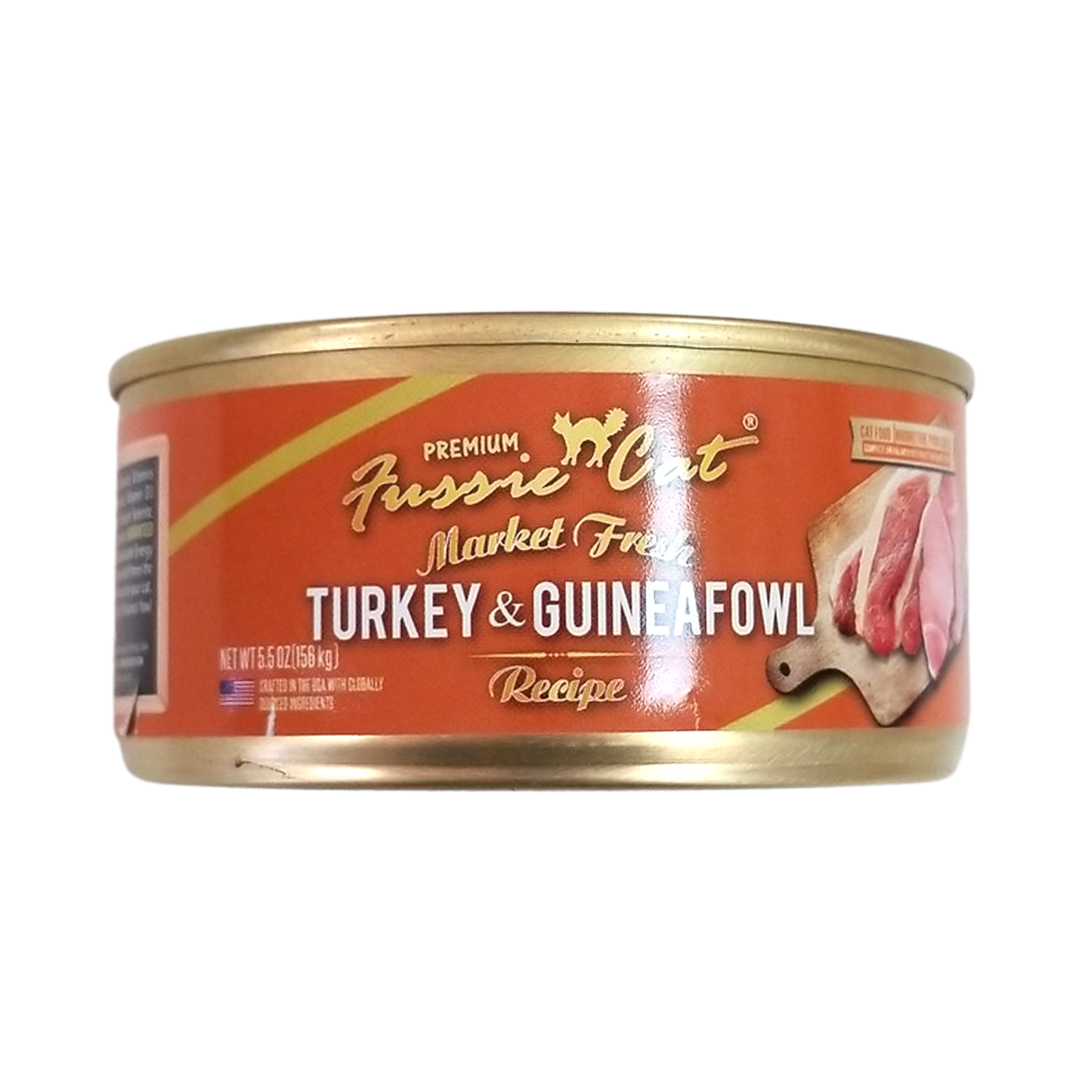 Fussie Cat Canned Cat Food, Turkey & Guineafowl Recipe, 5.5oz