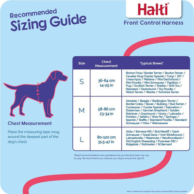 Halti Front Control Harness To Stop Pulling, Large