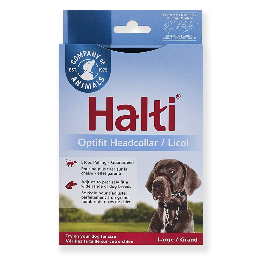 Halti Optifit Headcollar, Stops Pulling, Size Large