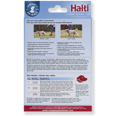 Licol Halti Optifit, arrête de tirer, taille L