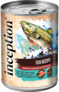 Inception Complete & Balanced, All Life Stages, Canned Dog Food, Fish Recipe