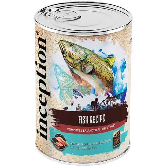 Inception Complete & Balanced, All Life Stages, Canned Dog Food, Fish Recipe