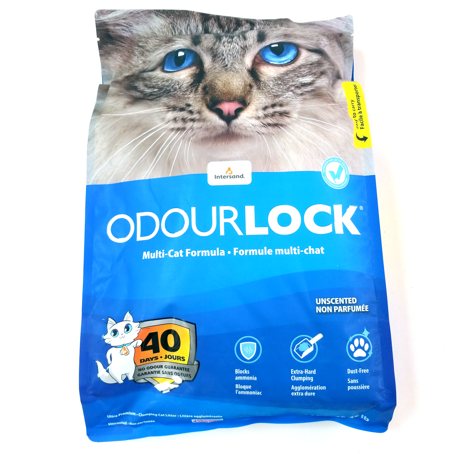 Intersand Odourlock Multi-Cat Clumping Litter, 26.45lb Bag