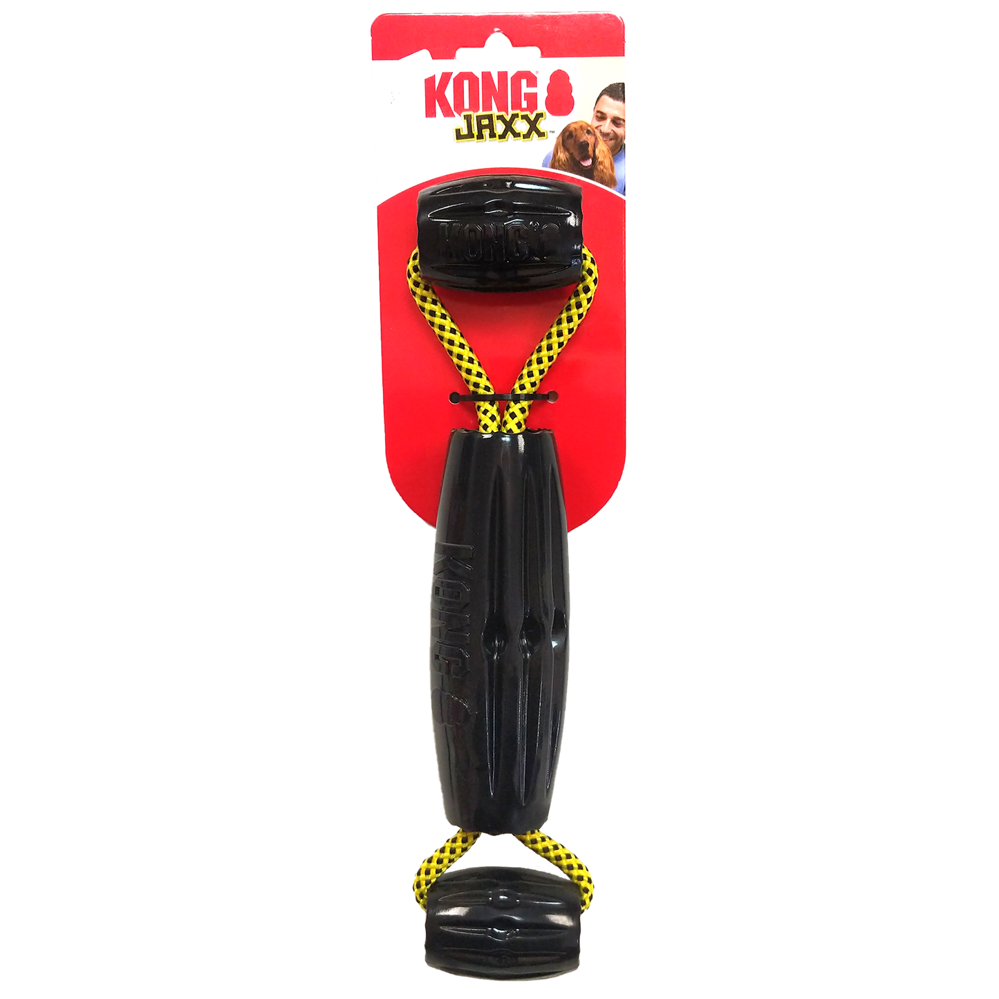 KONG Jaxx Triple Barrel Chew Toy, Large