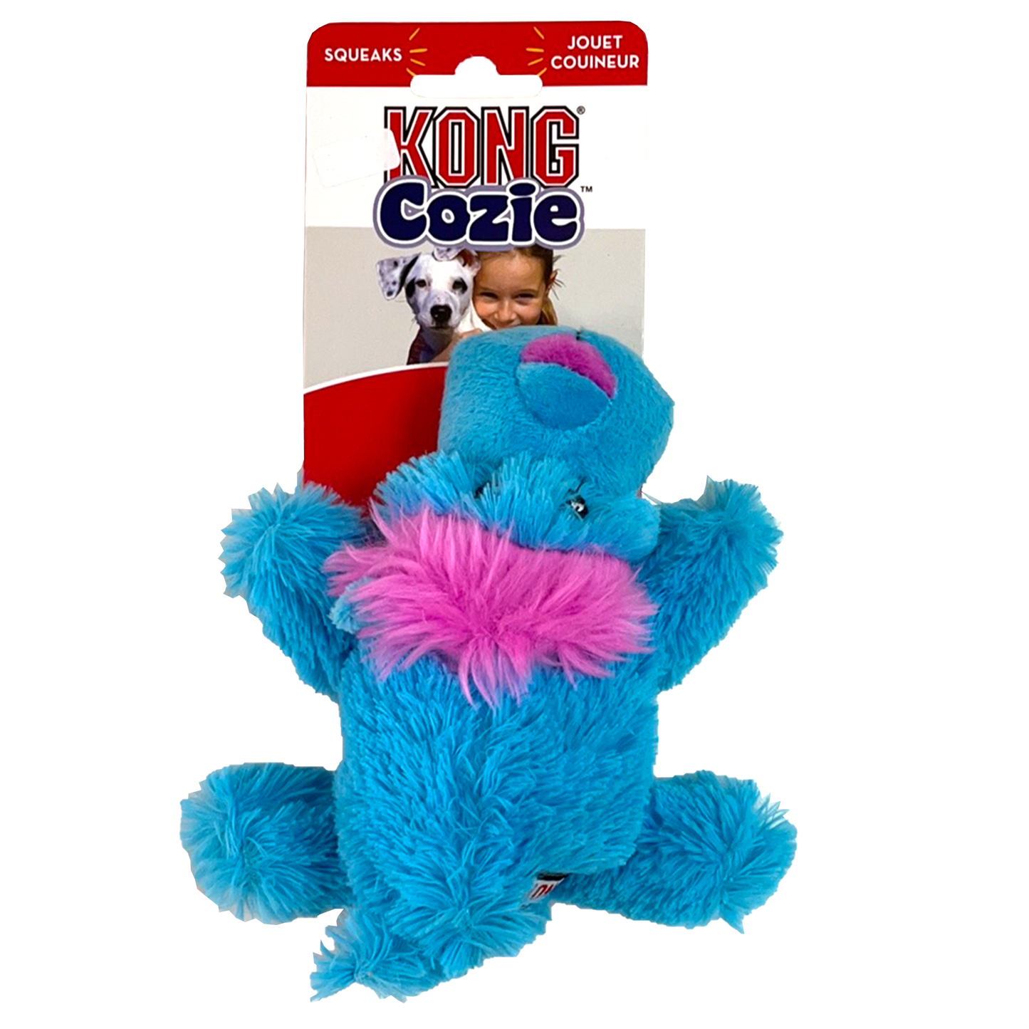 KONG Cozie, jouet en peluche pour chien, Roi Lion, petit