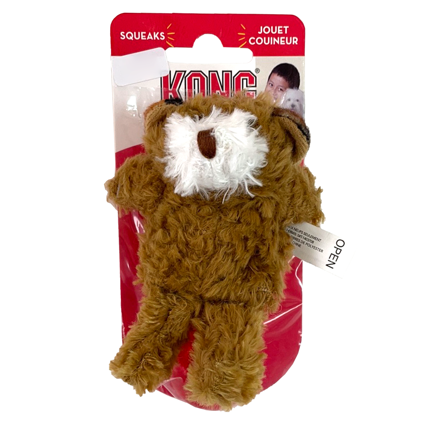 KONG Dr. Noyz Jouet pour Chien, Ours, XS