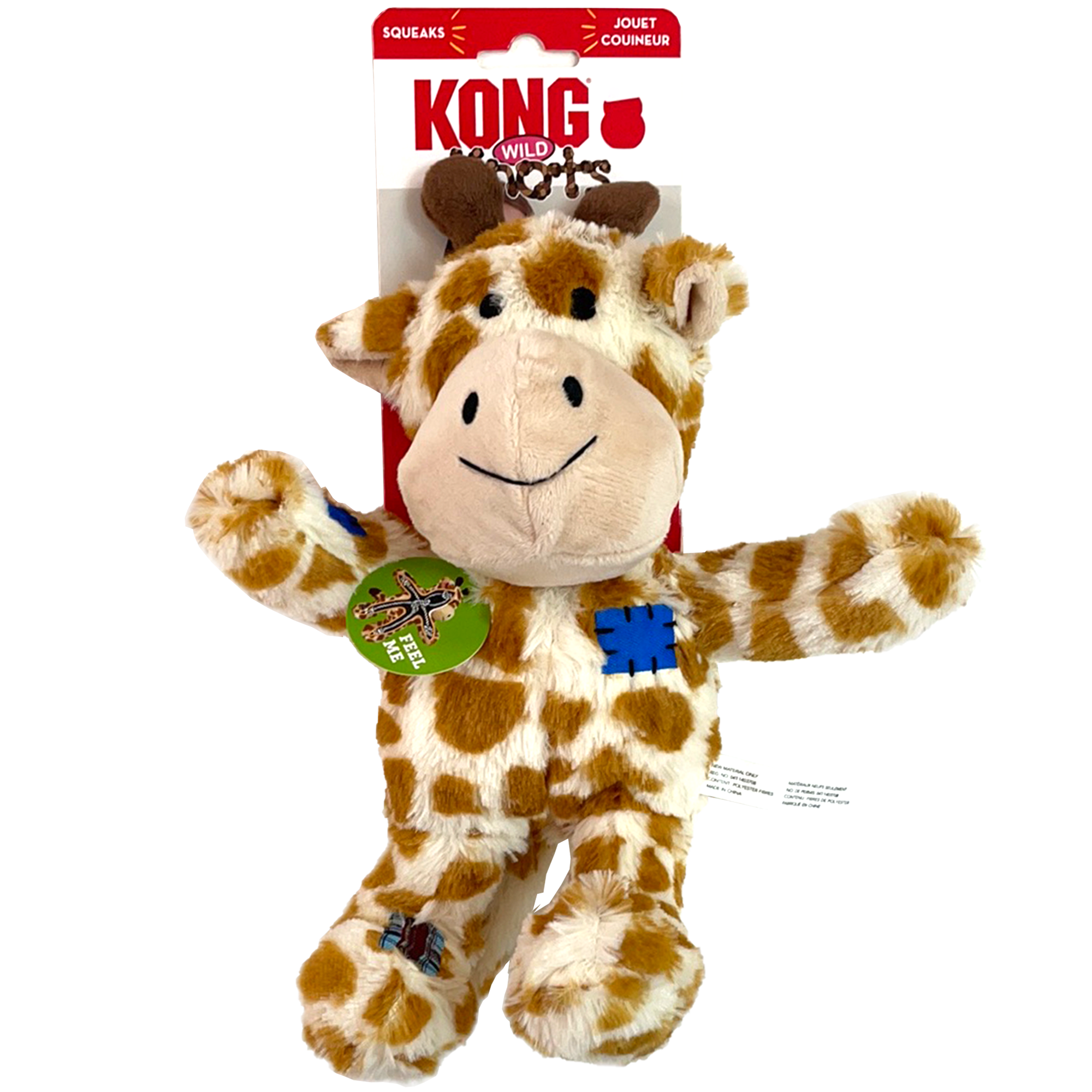 KONG Wild Knots Jouet pour chien Girafe Taille L