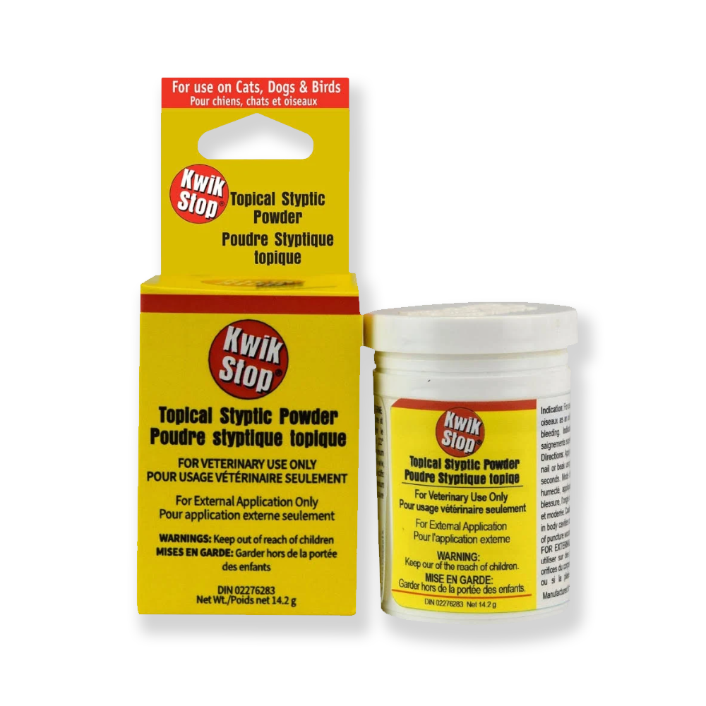 Kwik Stop Topcial Styptic Powder To Stop Bleeding On Toe Nails (14.2g)