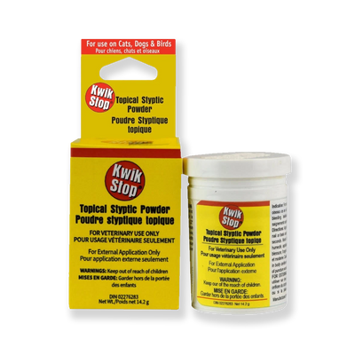 Kwik Stop Topcial Styptic Powder To Stop Bleeding On Toe Nails (14.2g)