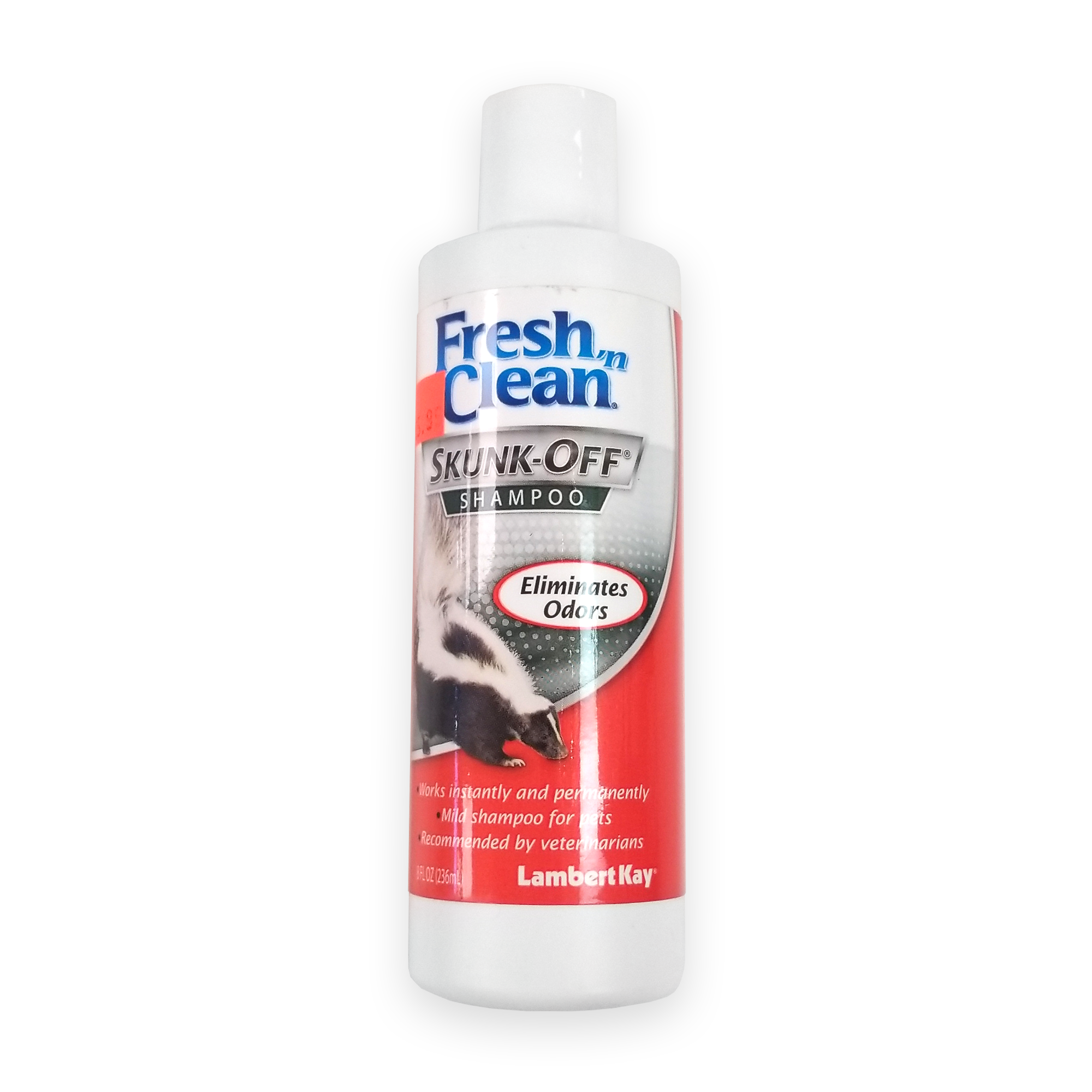 Lambert Kay Fresh Clean Skunk-Off Shampoo Eliminates Odors (236ml)