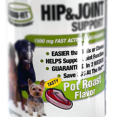 Liquid Vet Hip & Joint Support for Dogs, Pot Roast Flavour (946ml)