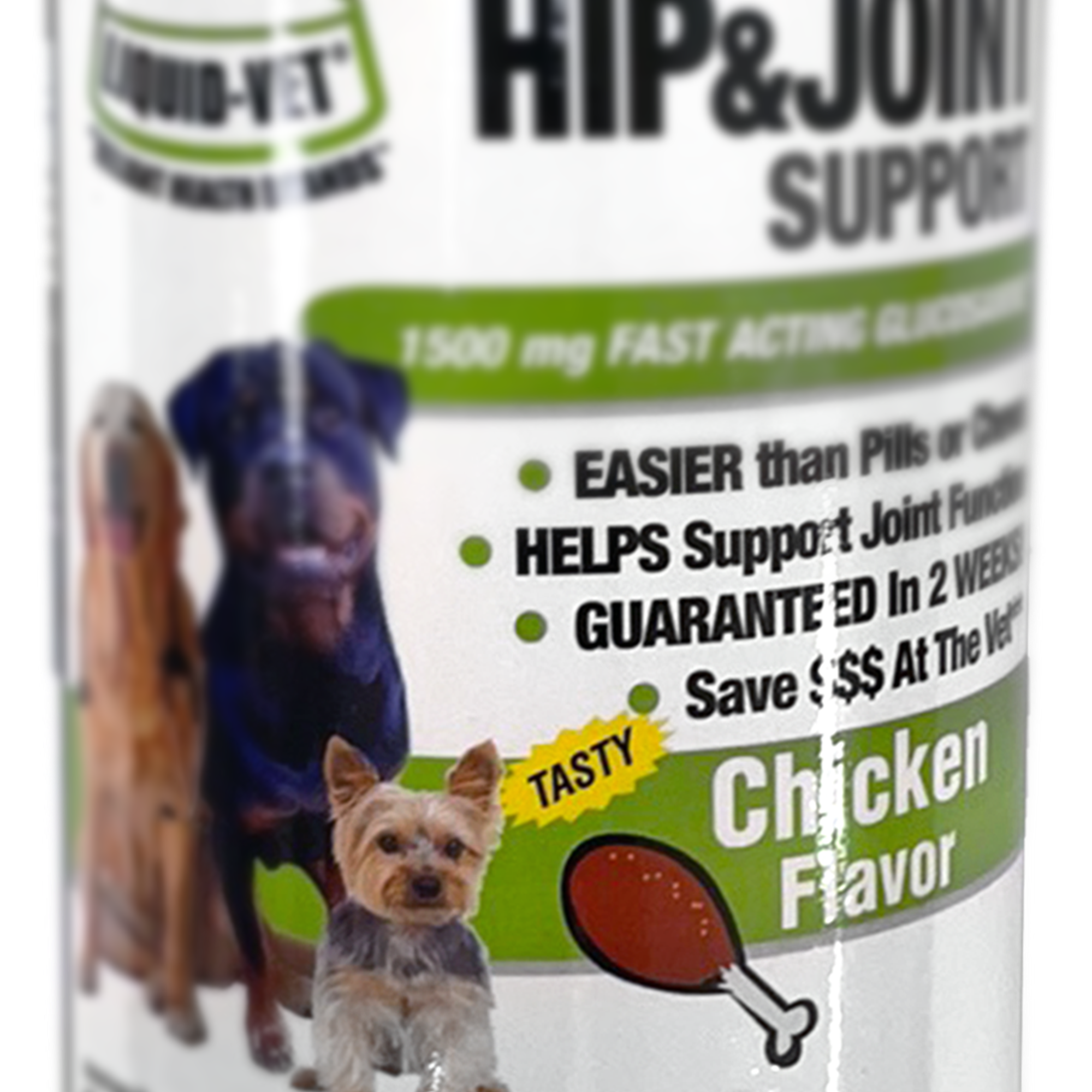 Liquid Vet Hip & Joint Support for Dogs, Chicken Flavour (946ml)