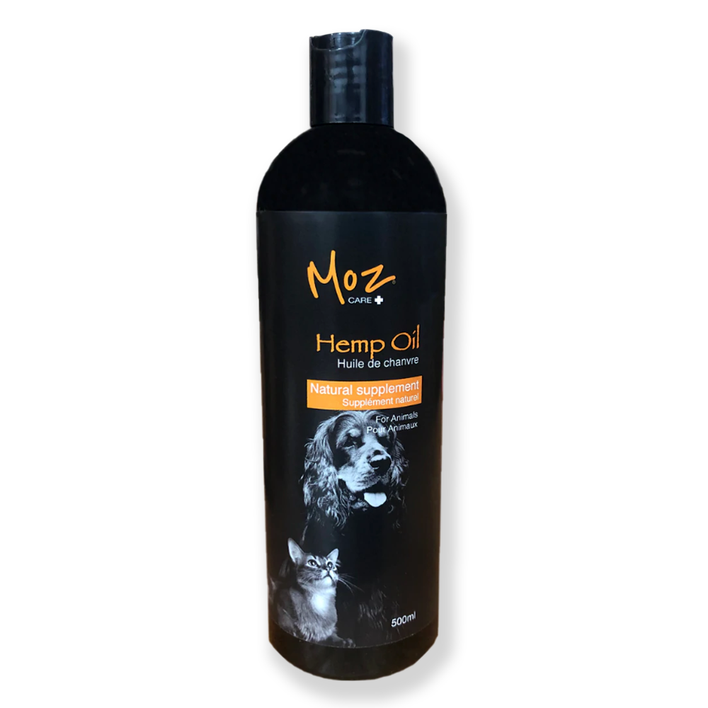 Moz Care Hemp Oil Natural Supplements Dog & Cat (500ml)