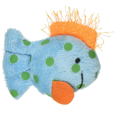 Multipet Look Who's Talking Cat Toy, Fish