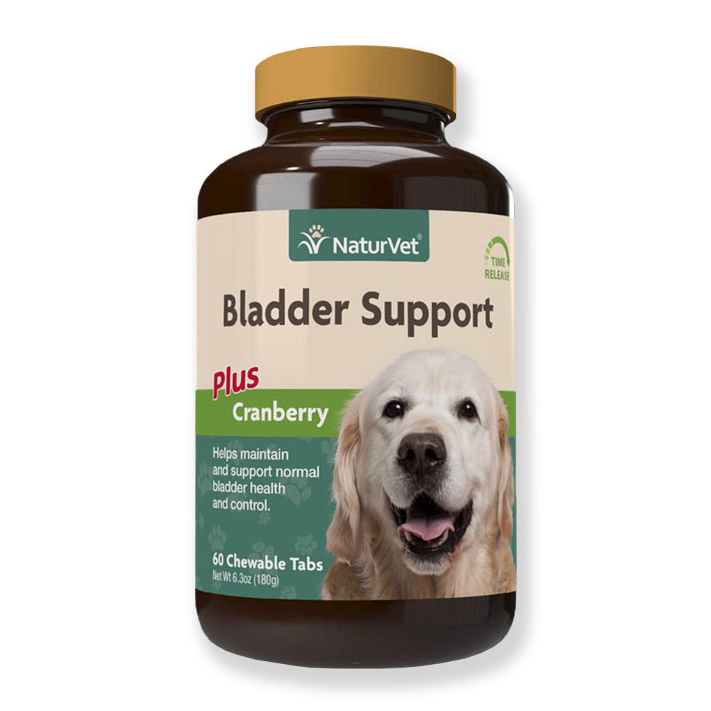 NaturVet Bladder Support Plus Cranberry, 60 chewables (180g)