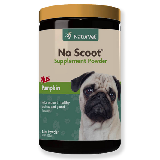 NaturVet No Scoot Supplément Poudre Plus Citrouille (150g)