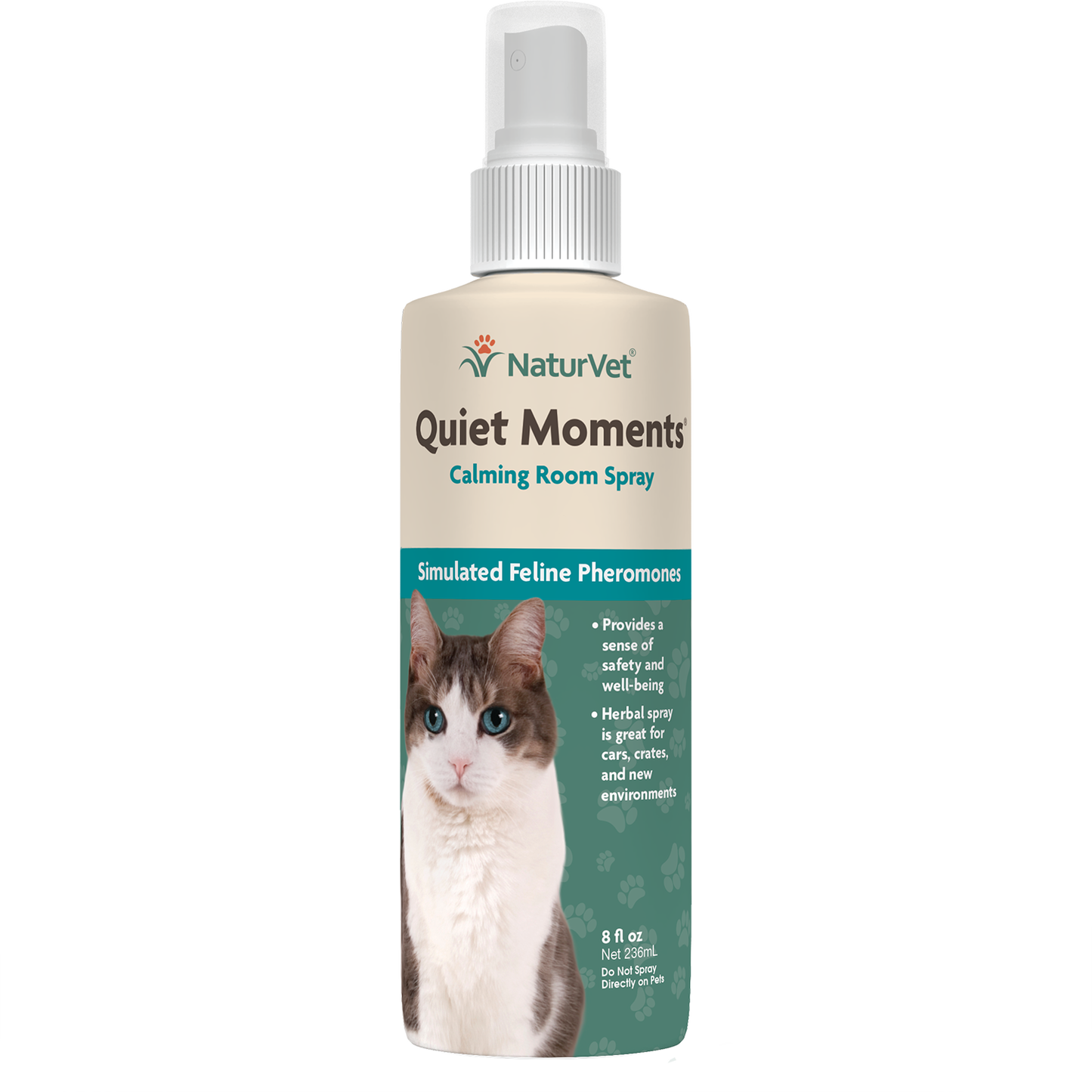 NaturVet Quiet Moments Cat Calming Room Spray (236ml)