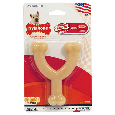 Nylabone Long Lasting Wishbone Chew Regular