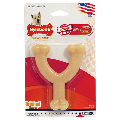 Nylabone Long Lasting Wishbone Chew Regular