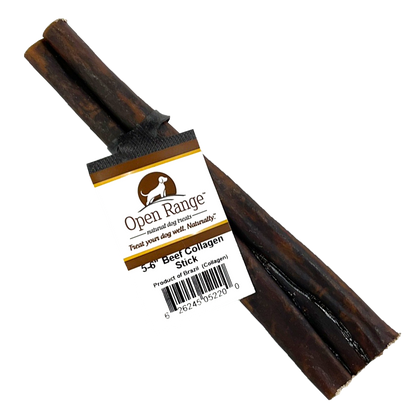 Open Range Beef Collagen Stick, Chew Treat, 5-6”