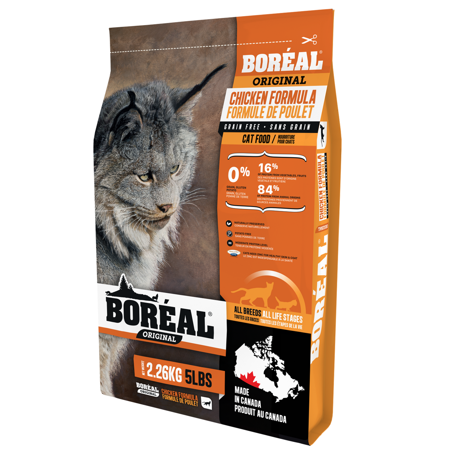 Boréal Functional Original Grain-Free Cat Food, Chicken Formula