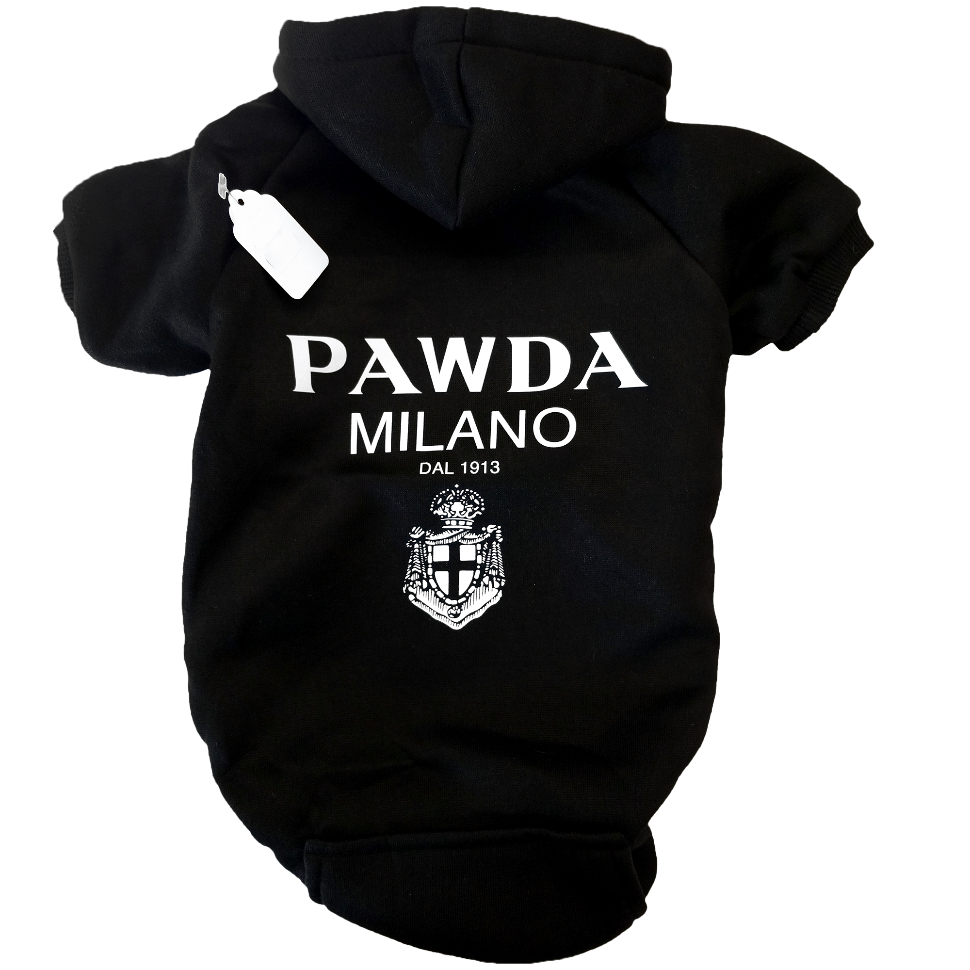 Pawda Milano Hooded Dog Sweatshirt