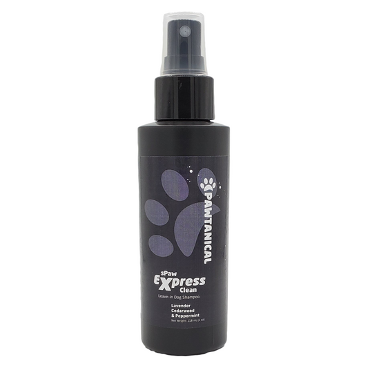 Pawtanical sPaw EXpress Shampooing sans rinçage pour chien, lavande, cèdre et menthe poivrée (118 ml)