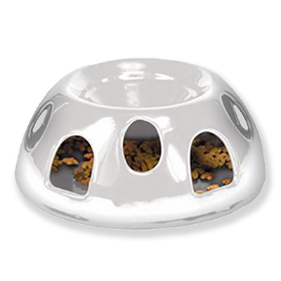 Plat de nourriture pour contrôle des portions pour animaux de compagnie Pioneer 