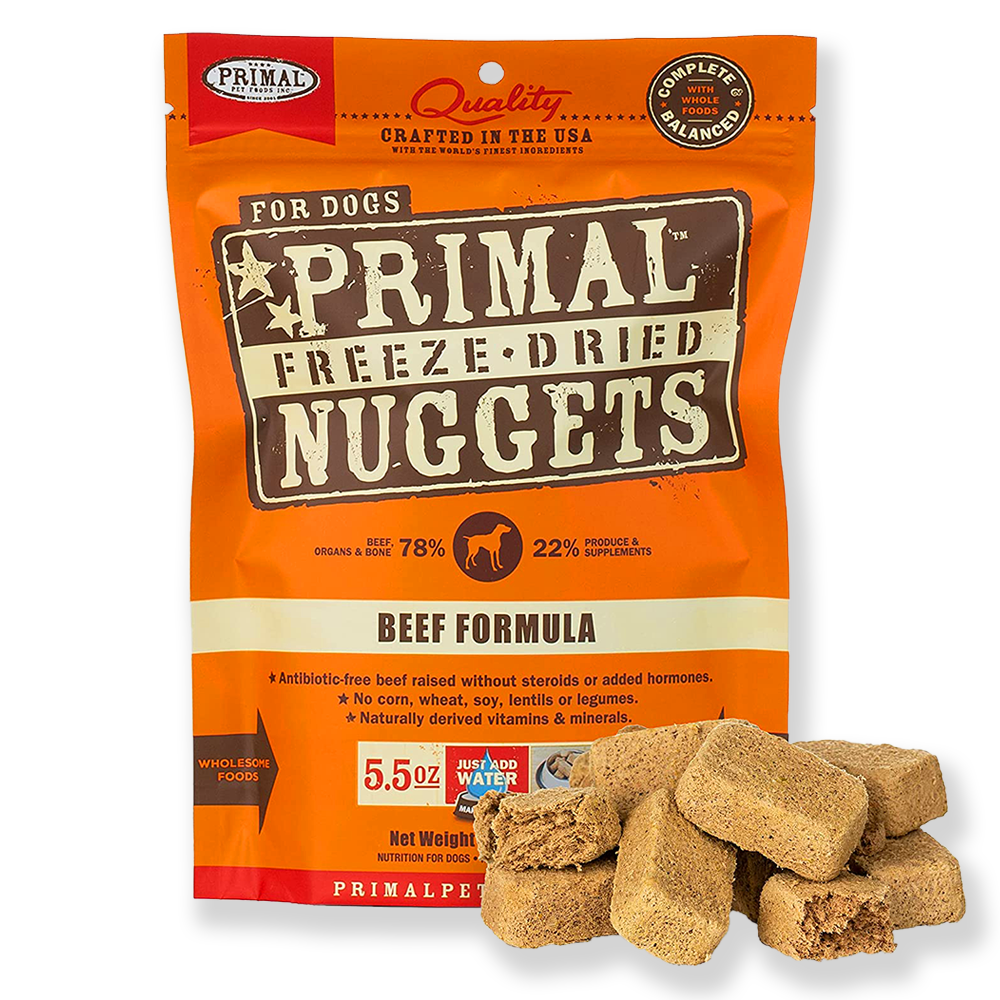 Primal Freeze Dried Beef Nuggets (397g)