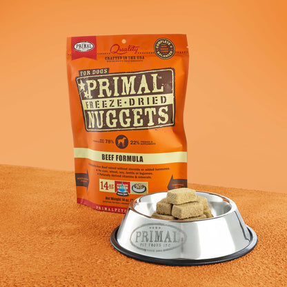 Primal Freeze Dried Beef Nuggets (397g)
