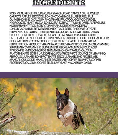 Pulsar All Life Stage, All Breed Dog Food, Grain-Free, Pork Meal Recipe