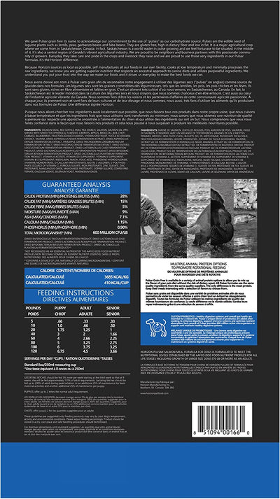 Pulsar All Life Stage, All Breed Dog Food, Grain-Free, Salmon Meal Recipe