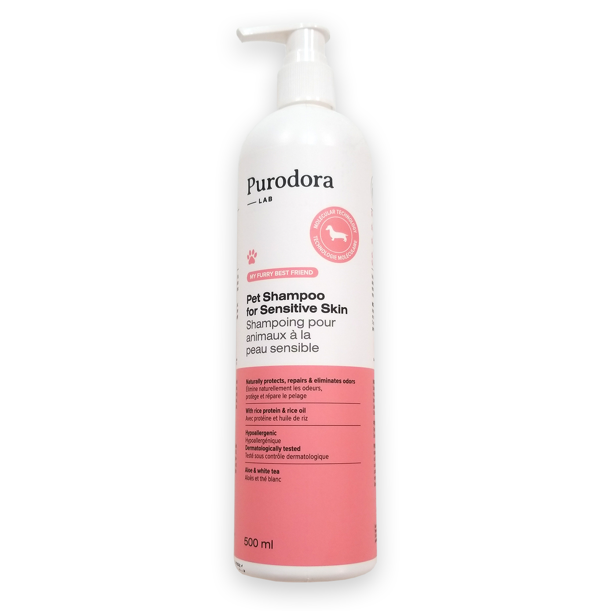 Purodora Pet Shampoo for Sensitive Skin Safe For Family & Pets