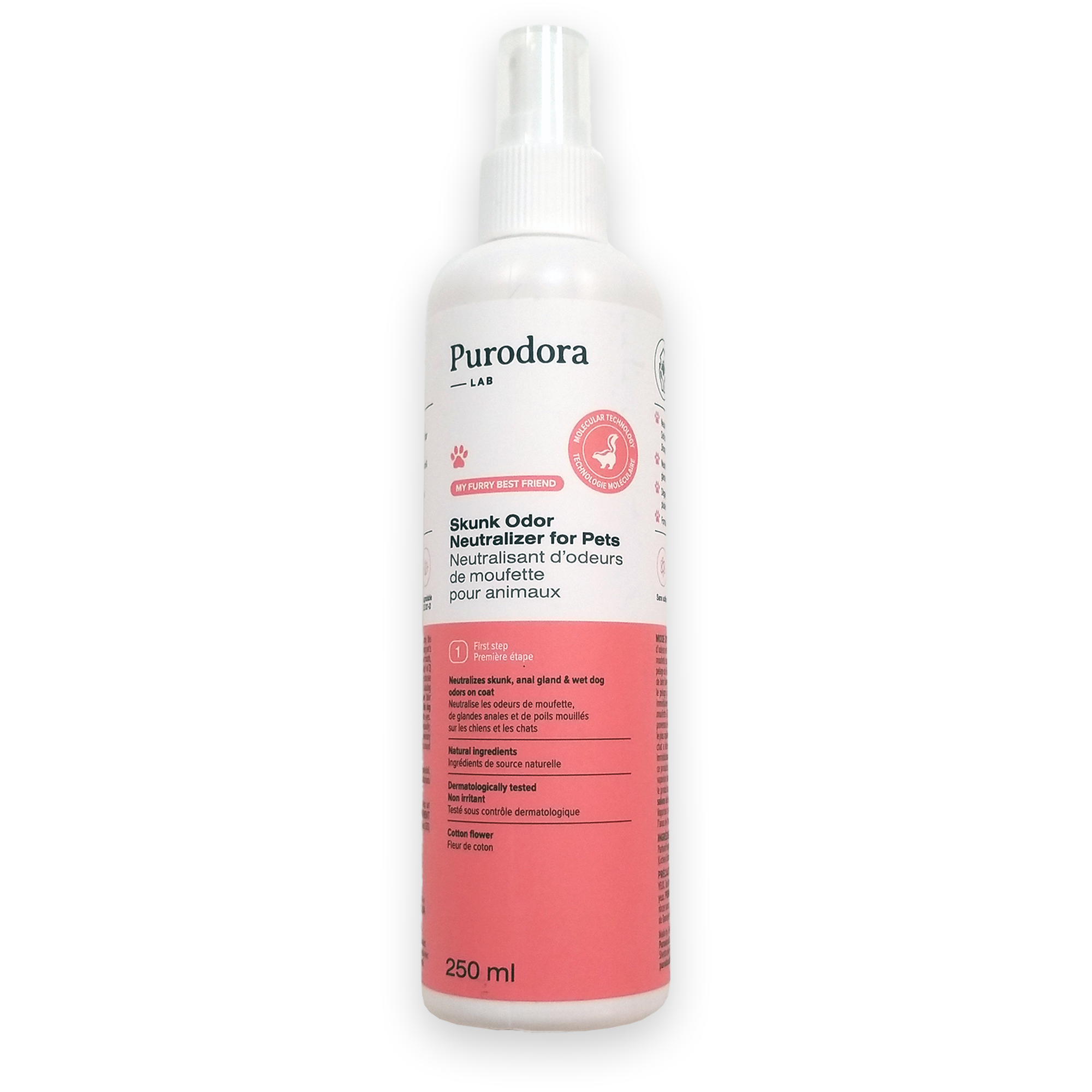 Purodora Skunk Odor Neutralizer Spray For Pets (250ml)