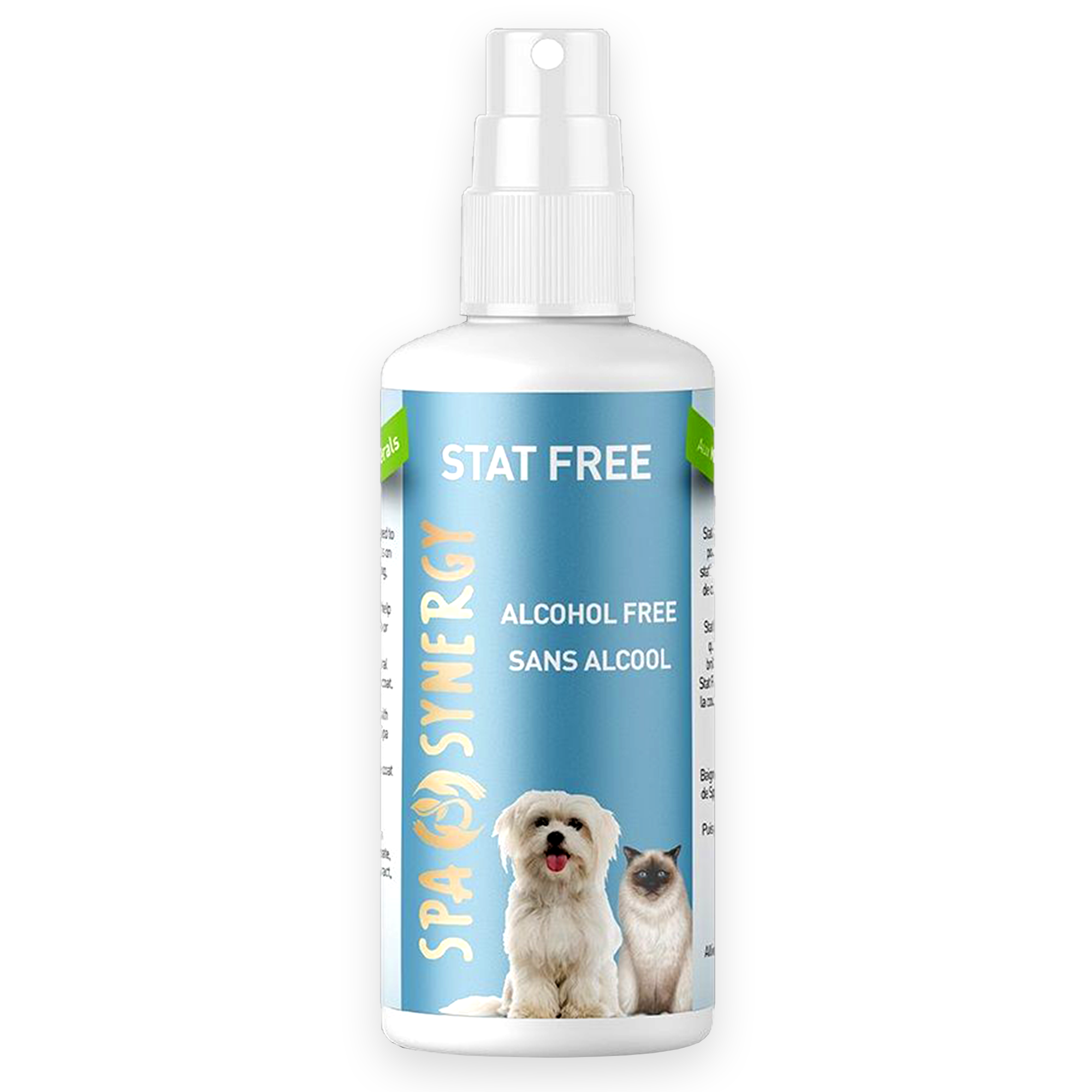 Spa Synergy Stat Free Alcohol-Free Spritzer, Fresh & Clean Scent (190ml)