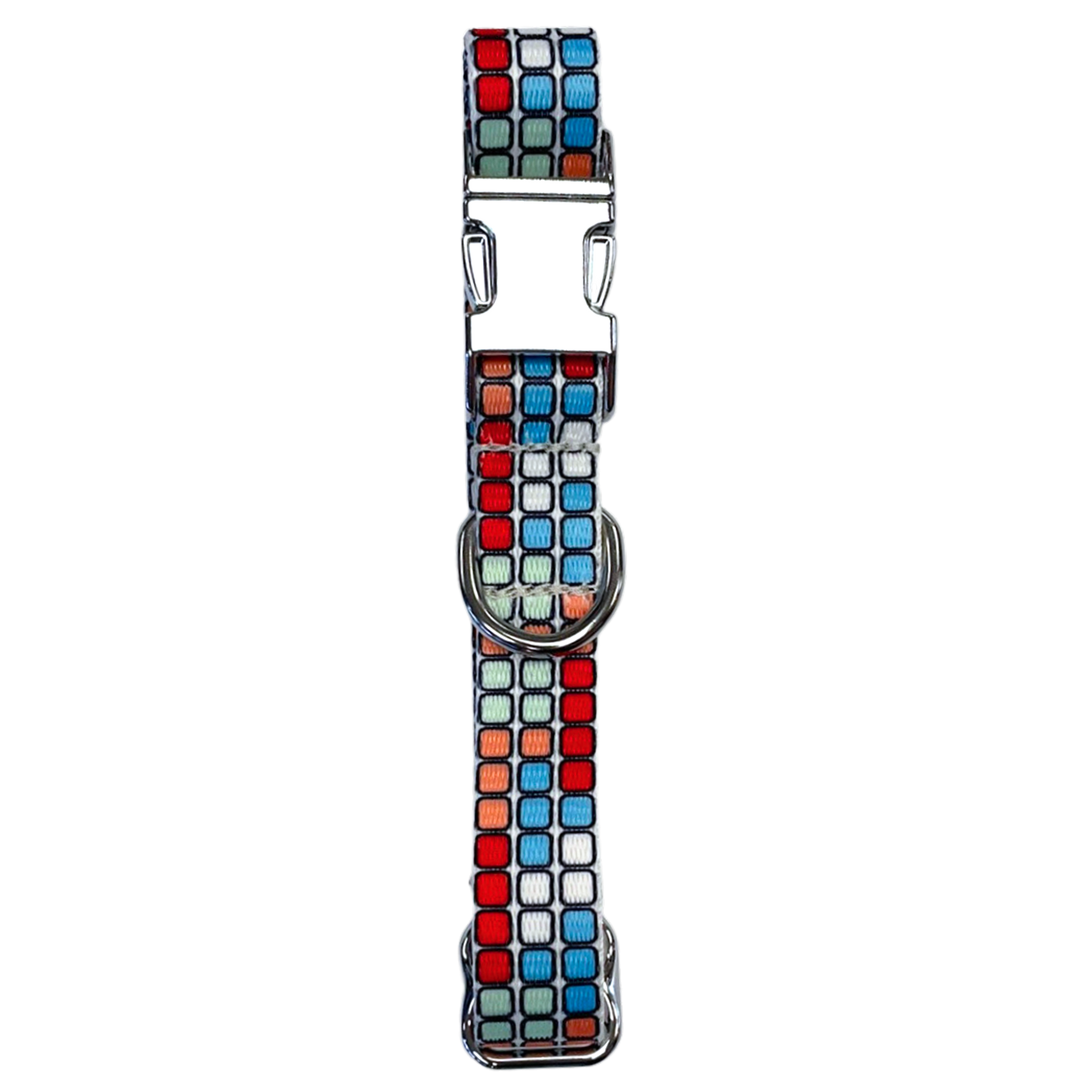 Style Easy Steel Buckle Pattern Dog Collar