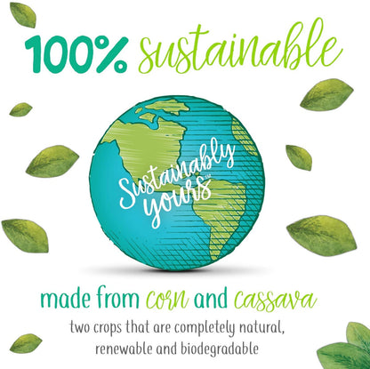 Sustainably Yours Corn & Cassava Natural Cat Litter Multi-Cat Formula, 13lb Bag