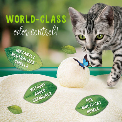 Sustainably Yours Corn & Cassava Natural Cat Litter Multi-Cat Formula, 13lb Bag