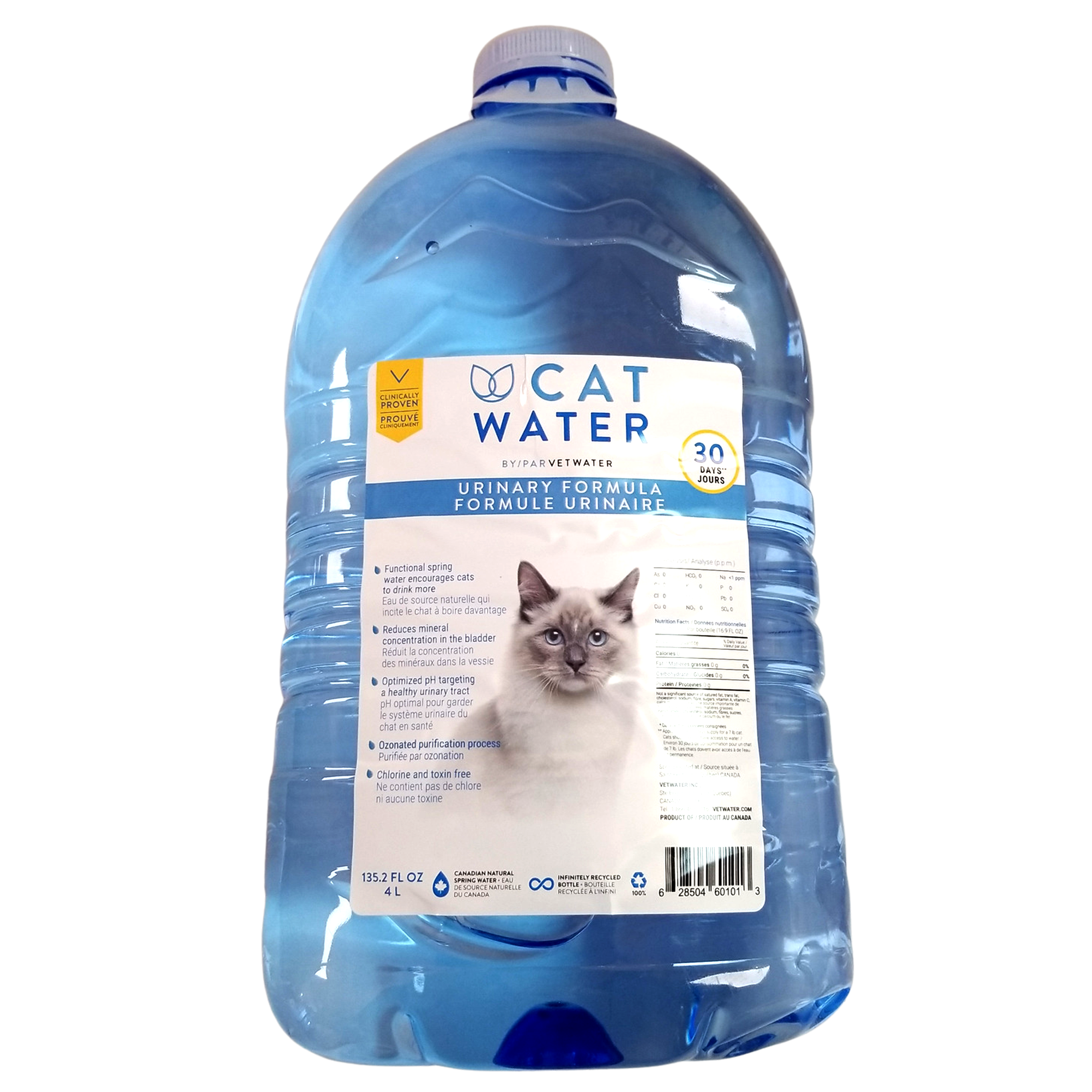 VetWater Cat Water Urinary Formula, 4L