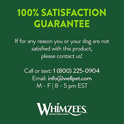 Whimzees Produits à mâcher dentaires naturels pour chiens 