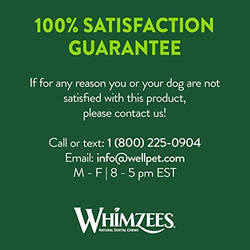 Whimzees Natural Dental Chews for Dogs